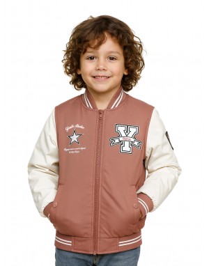 Boys Jacket Sporty Dusty Pink